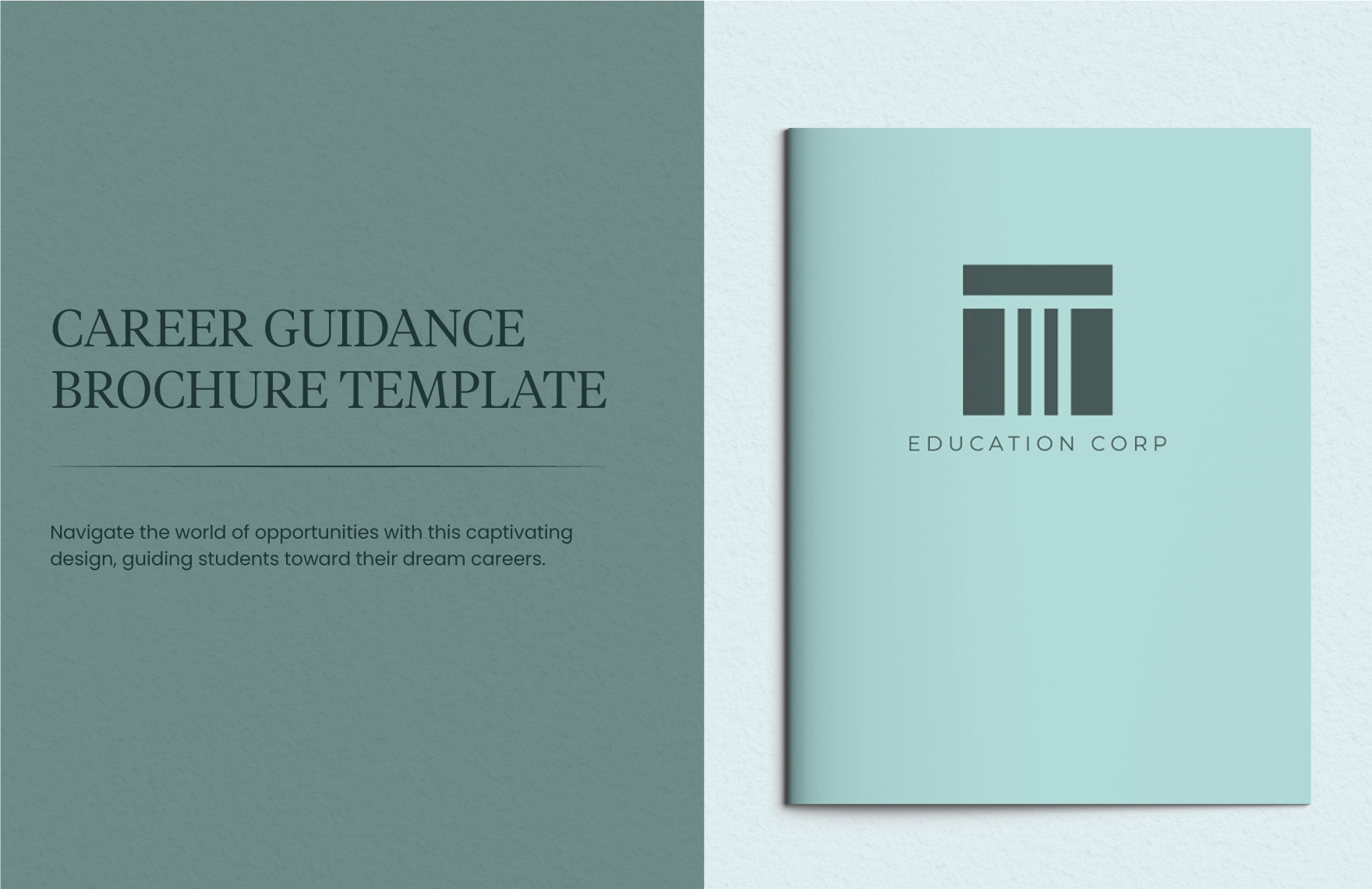 Modern Education Brochure Template In Illustrator Word InDesign PSD 