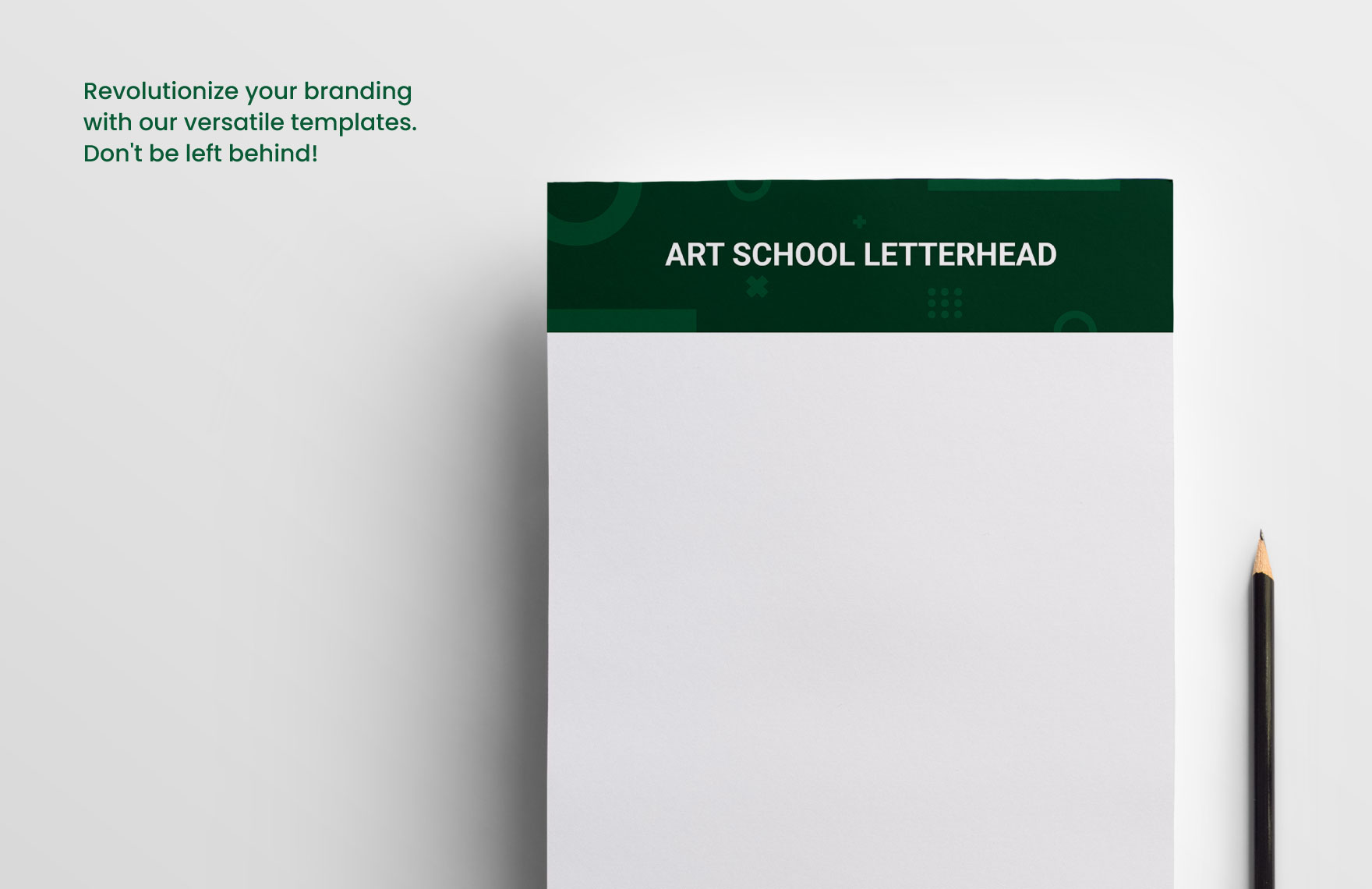 Arts School Letterhead Template