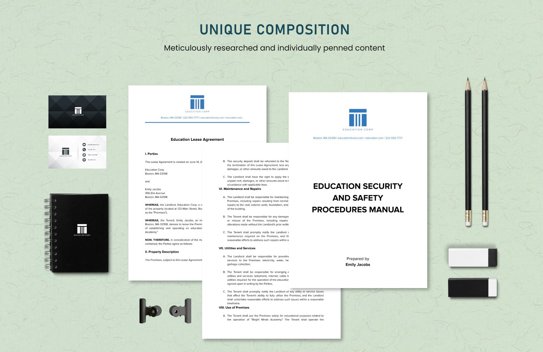 10+ Education Facility and Property Template Bundle