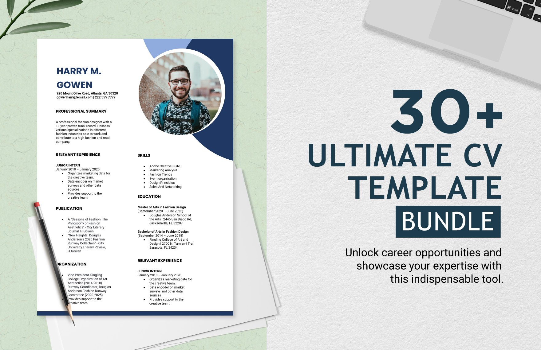 30+ Ultimate CV Template Bundle