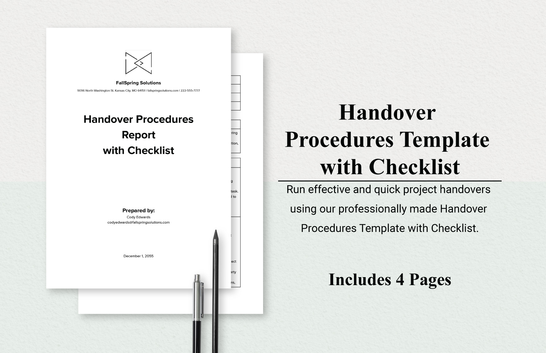 Commissioning And Handover Report In Word Google Docs Download Commissioning And Handover Report In Word Google Docs Download