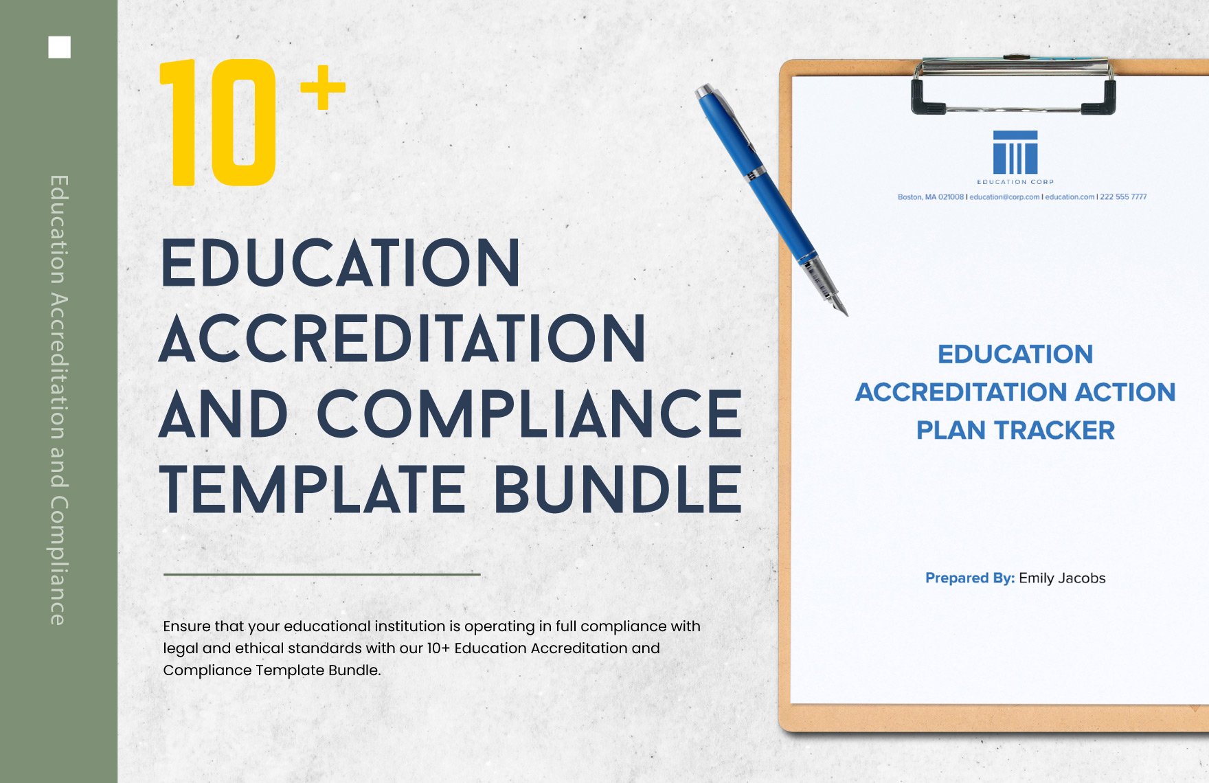 10+ Education Accreditation and Compliance Template Bundle in Word, Google Docs, PDF