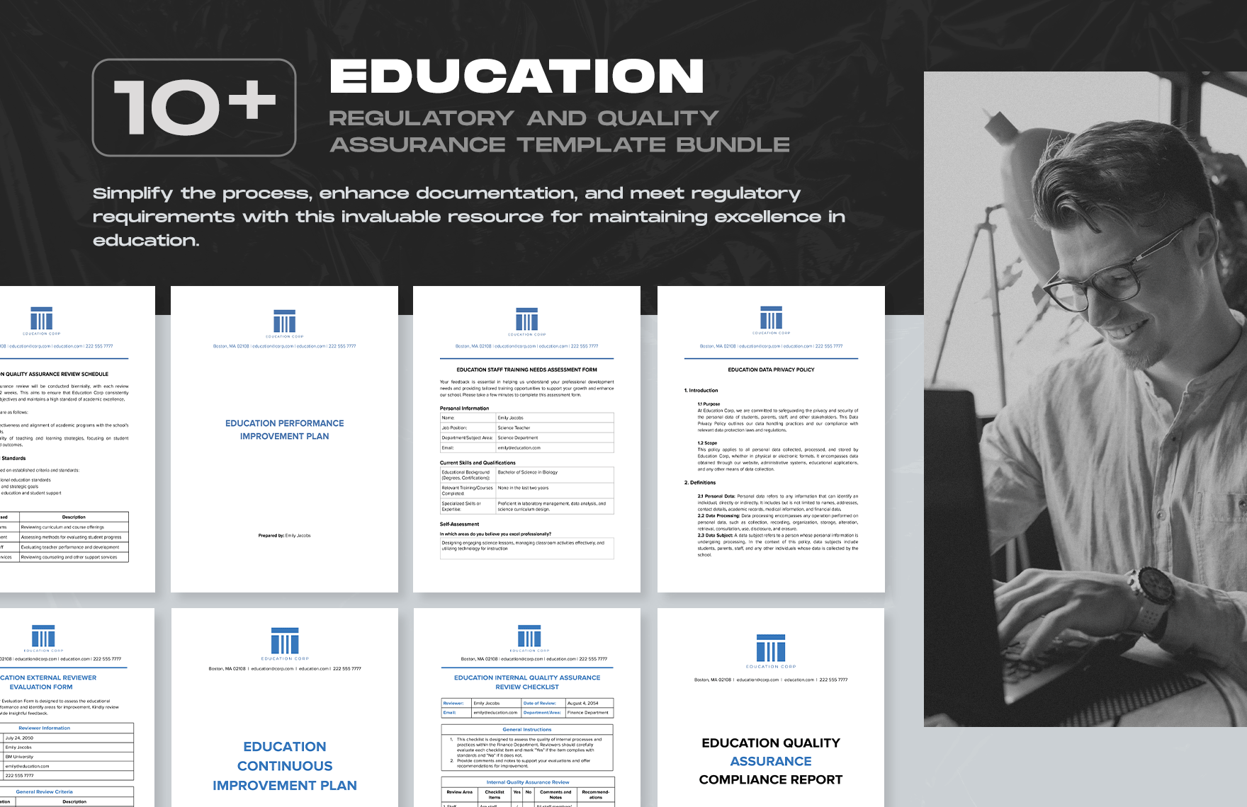 15+ Education Regulatory and Quality Assurance Template Bundle in Word, Google Docs, PDF