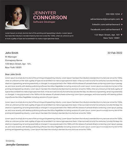 FREE Professional Developer Resume Template in Photoshop, Word ...