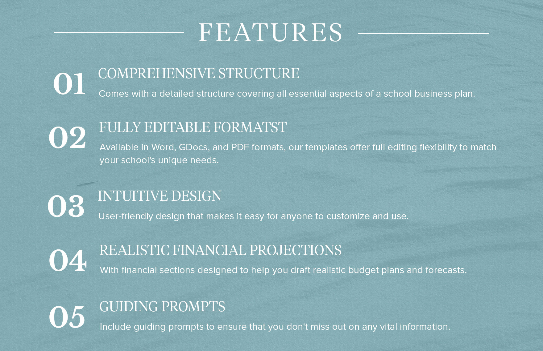 Adult and Continuing Education Business Plan Template