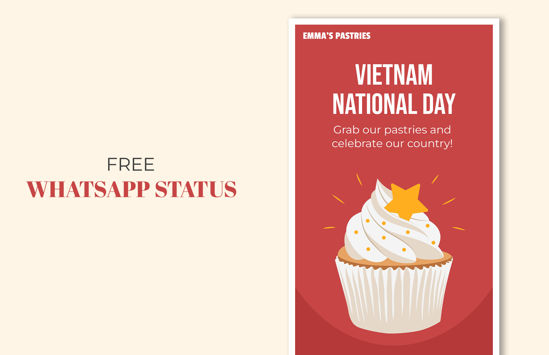 Vietnam National Day Whatsapp Status