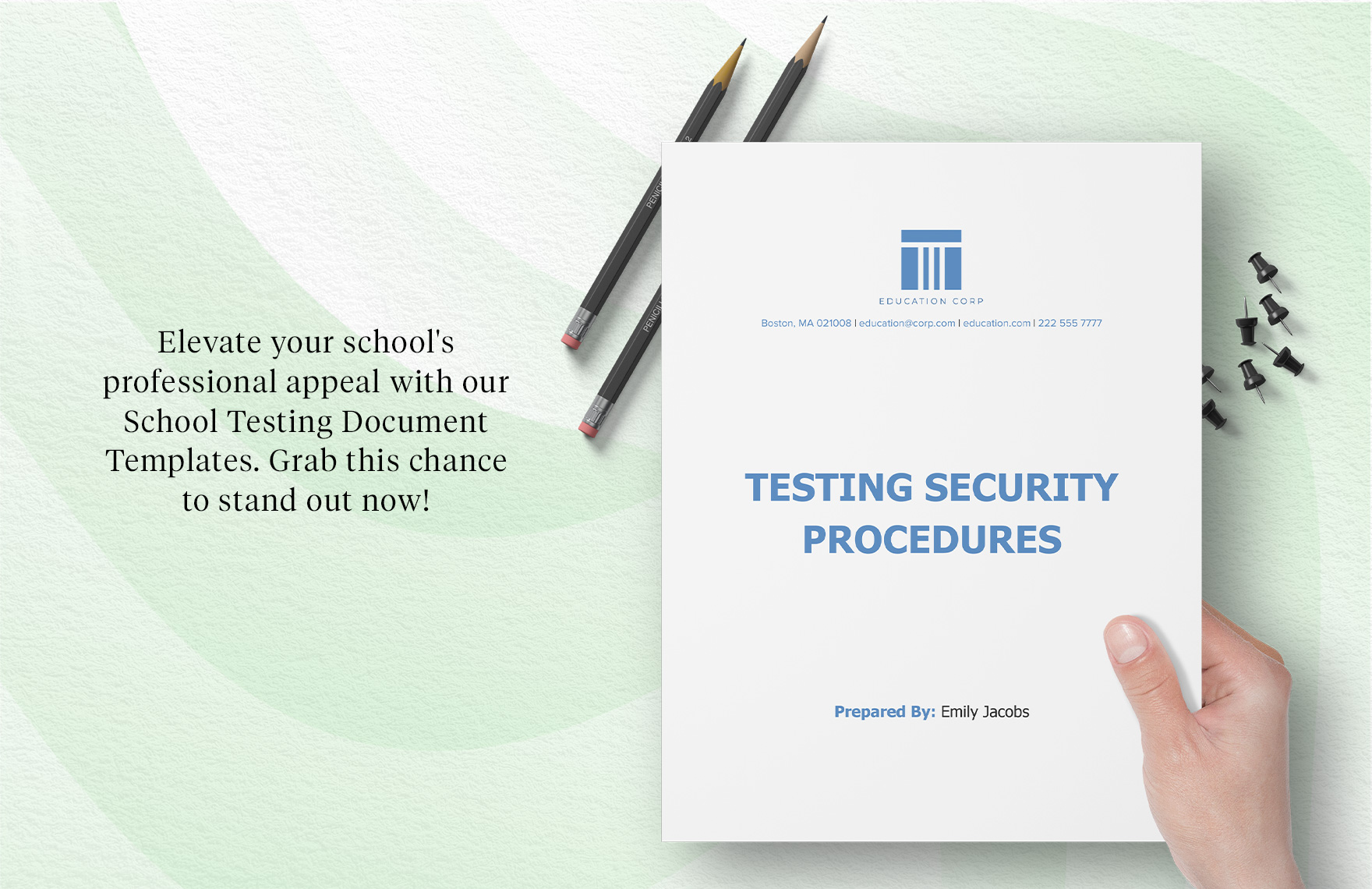 Testing Security Procedures Template
