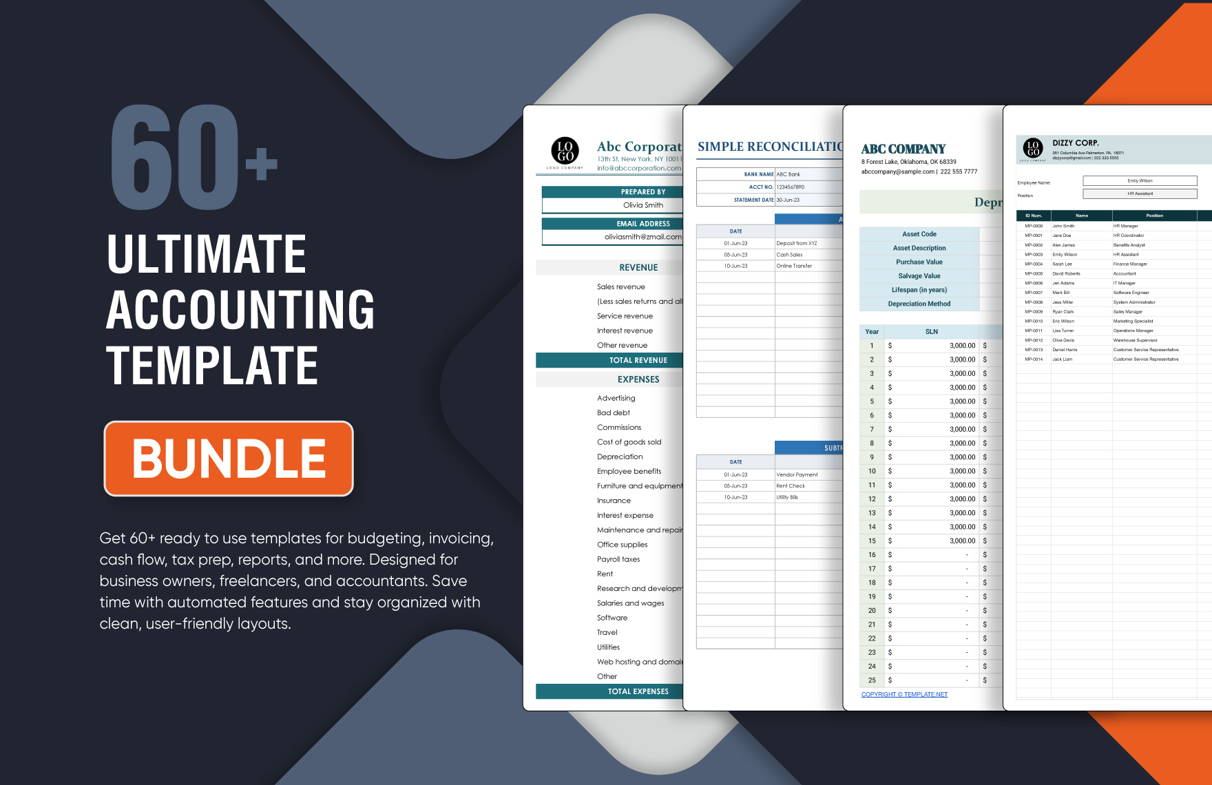 60+ Ultimate Accounting Template Bundle in Excel, Google Sheets to Download