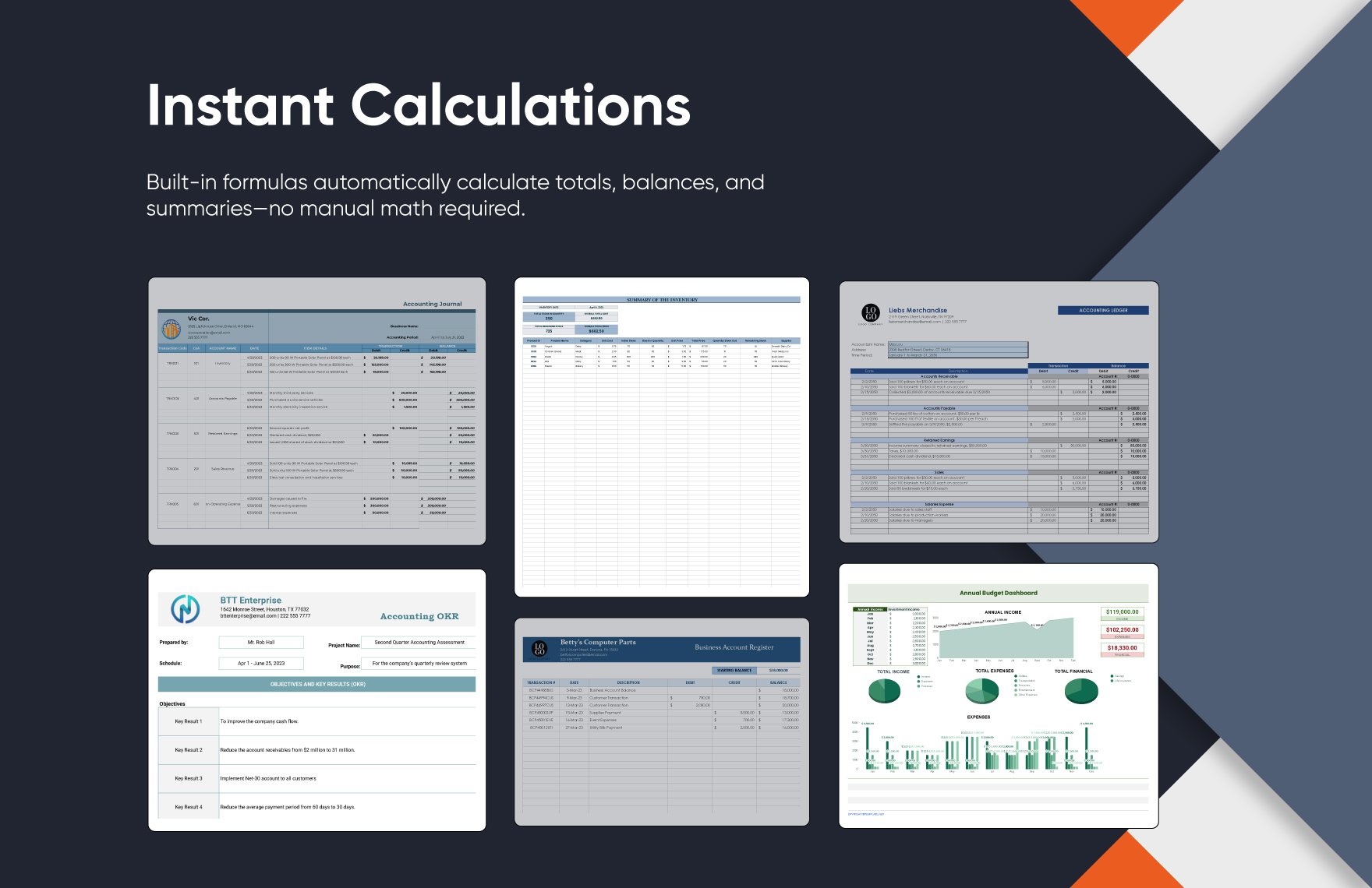 60+ Ultimate Accounting Template Bundle