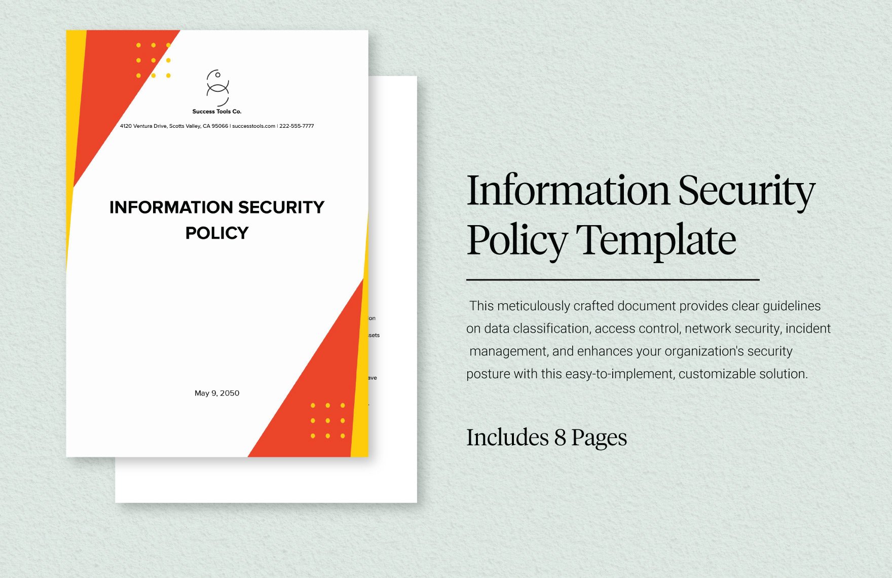 Information Security Policy Template