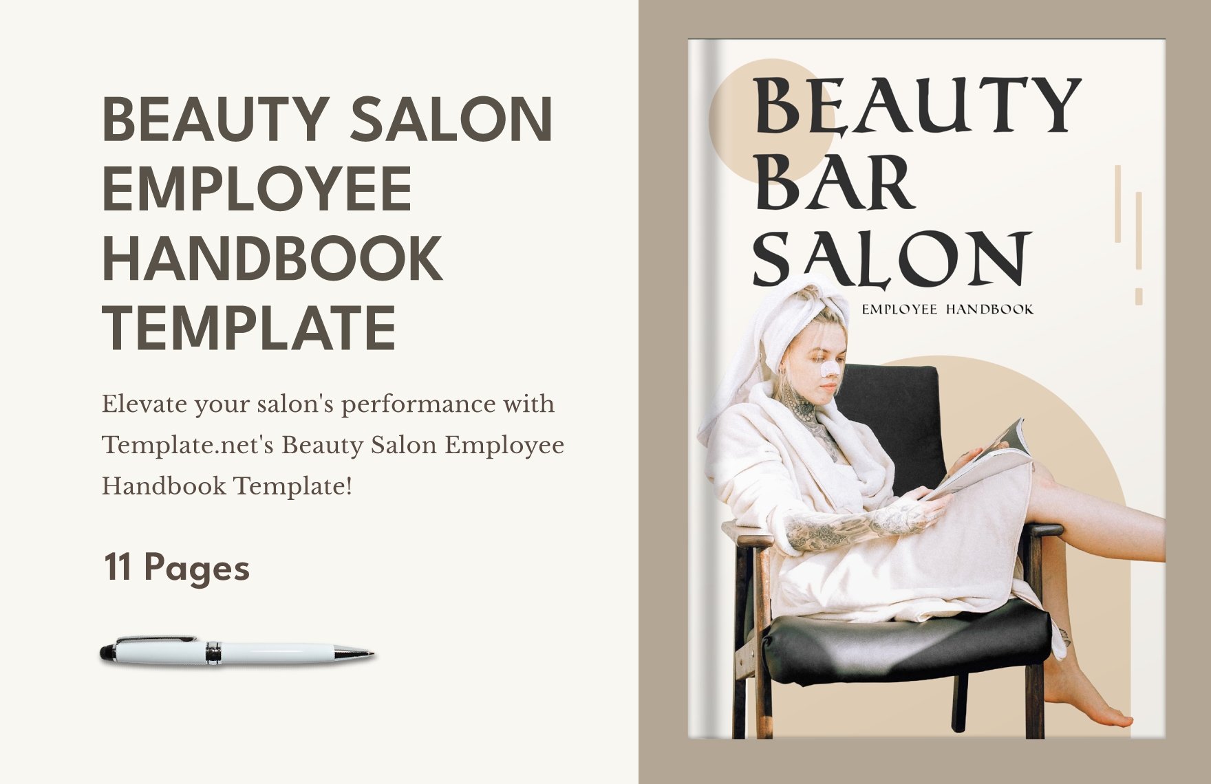 Beauty Salon Employee Handbook Template
