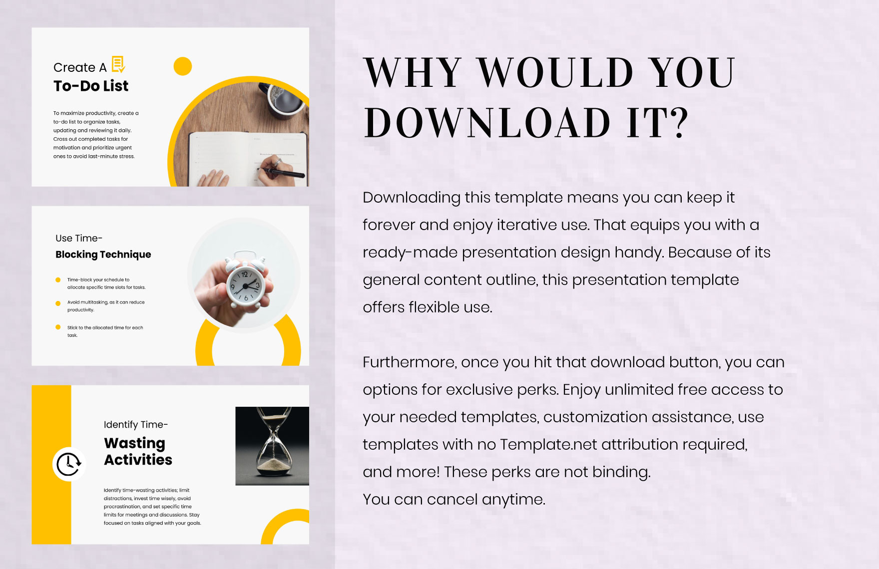 Free Time Management Presentation Template to Edit Online Free Time Management Presentation Template to Edit Online