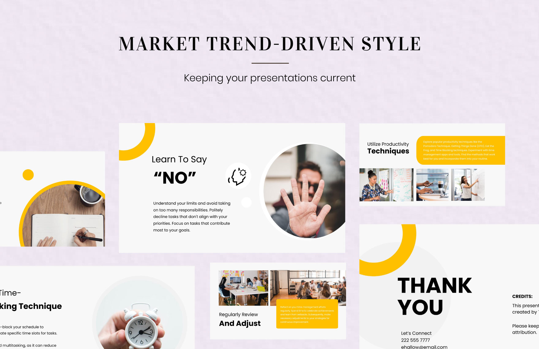 Free Time Management Presentation Template to Edit Online Free Time Management Presentation Template to Edit Online
