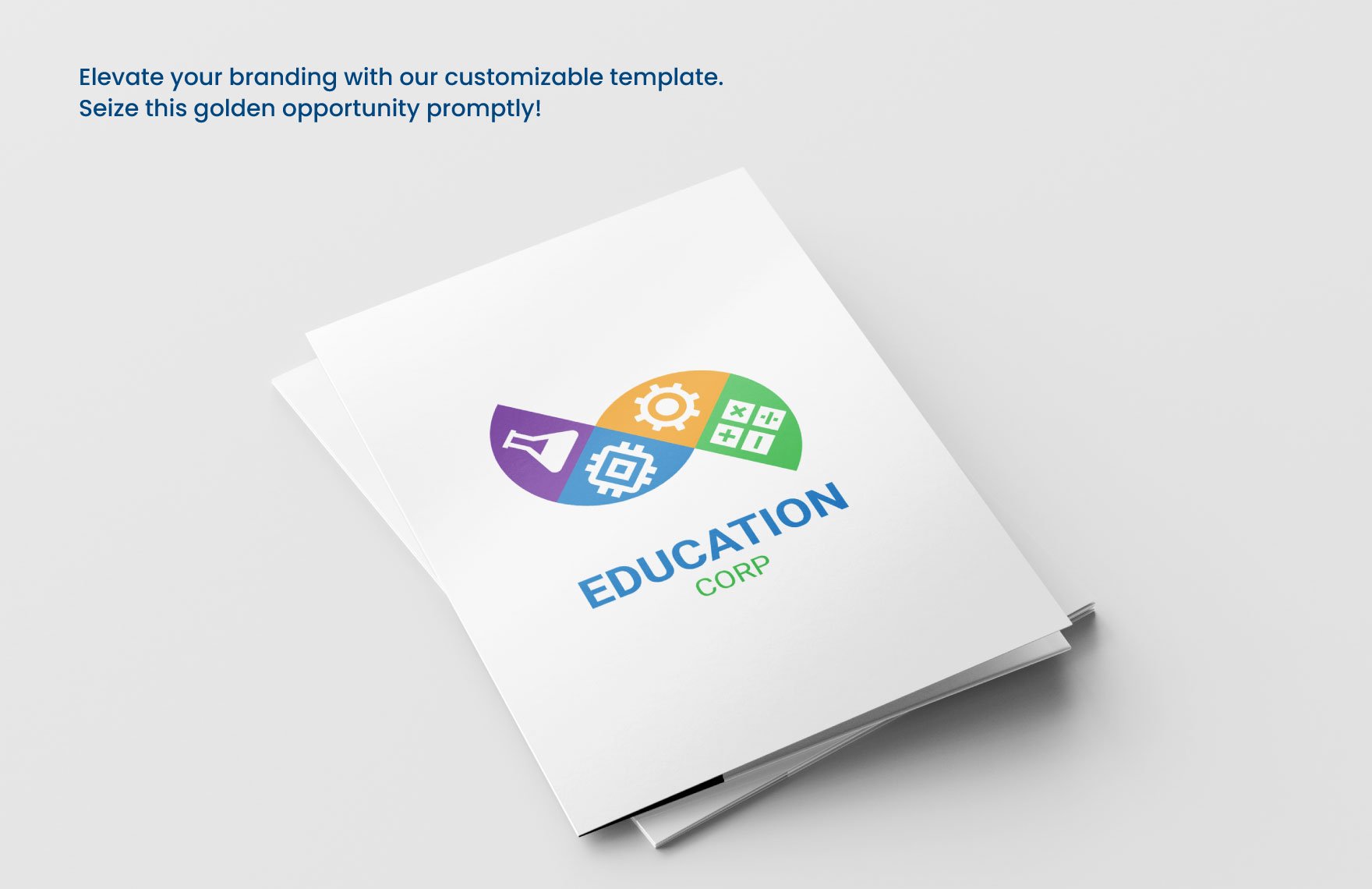 STEM Education Logo Template
