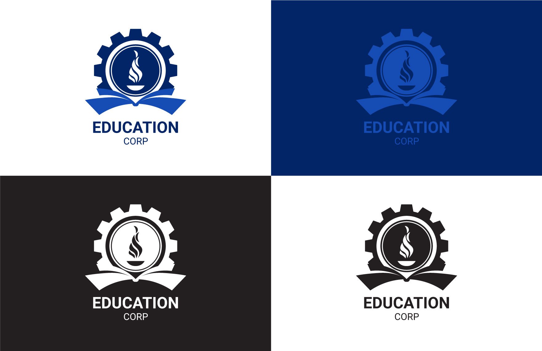 Trade School Logo Template