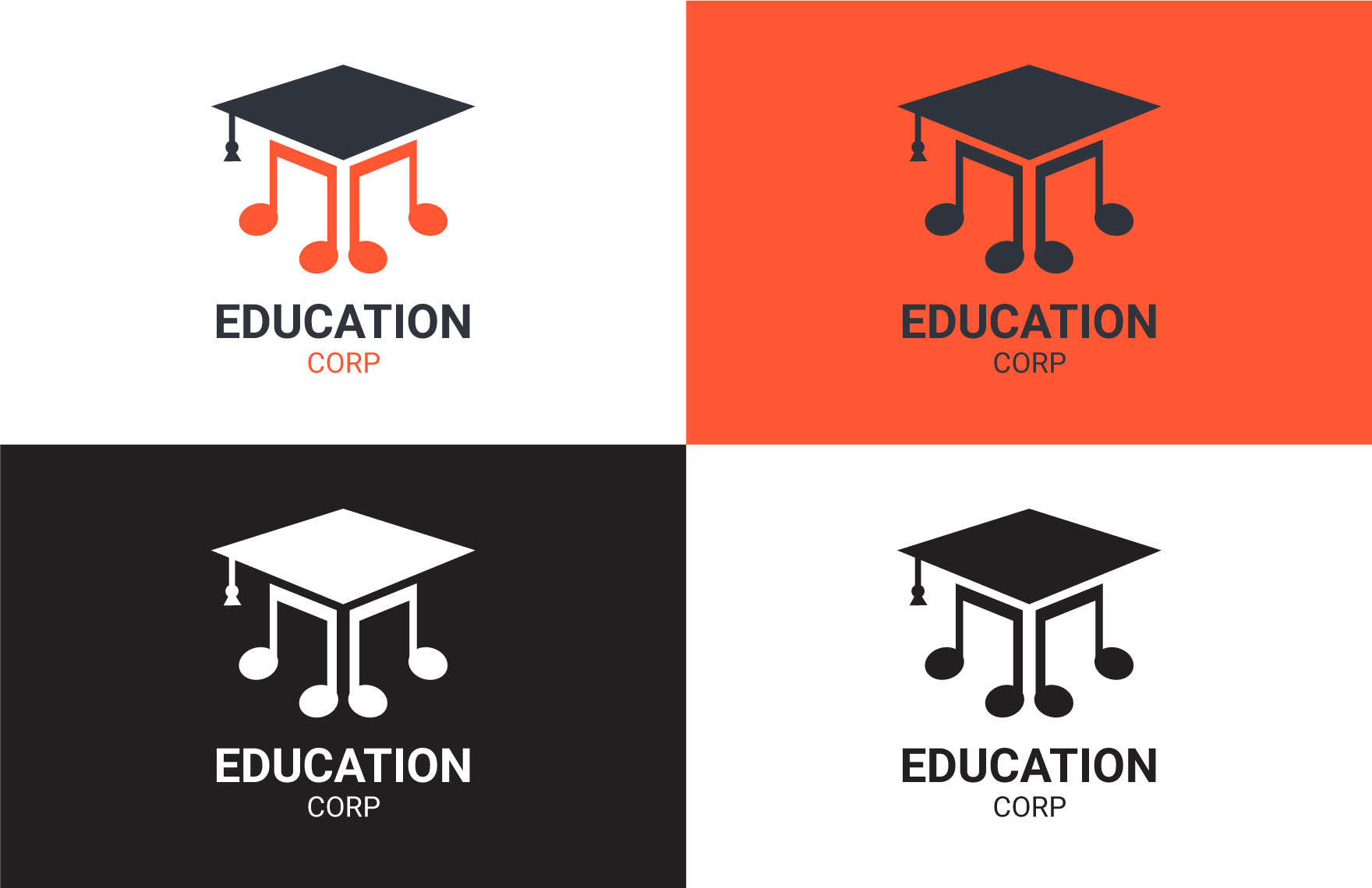 Music School Logo Template