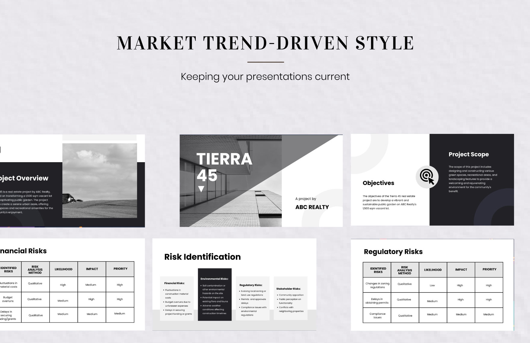 Free Risk Management Presentation Template to Edit Online