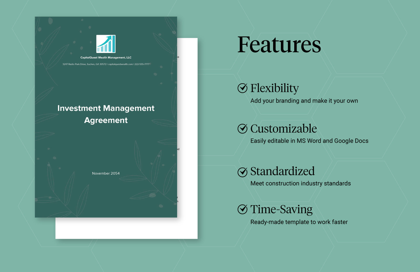 Investment Management Agreement Template