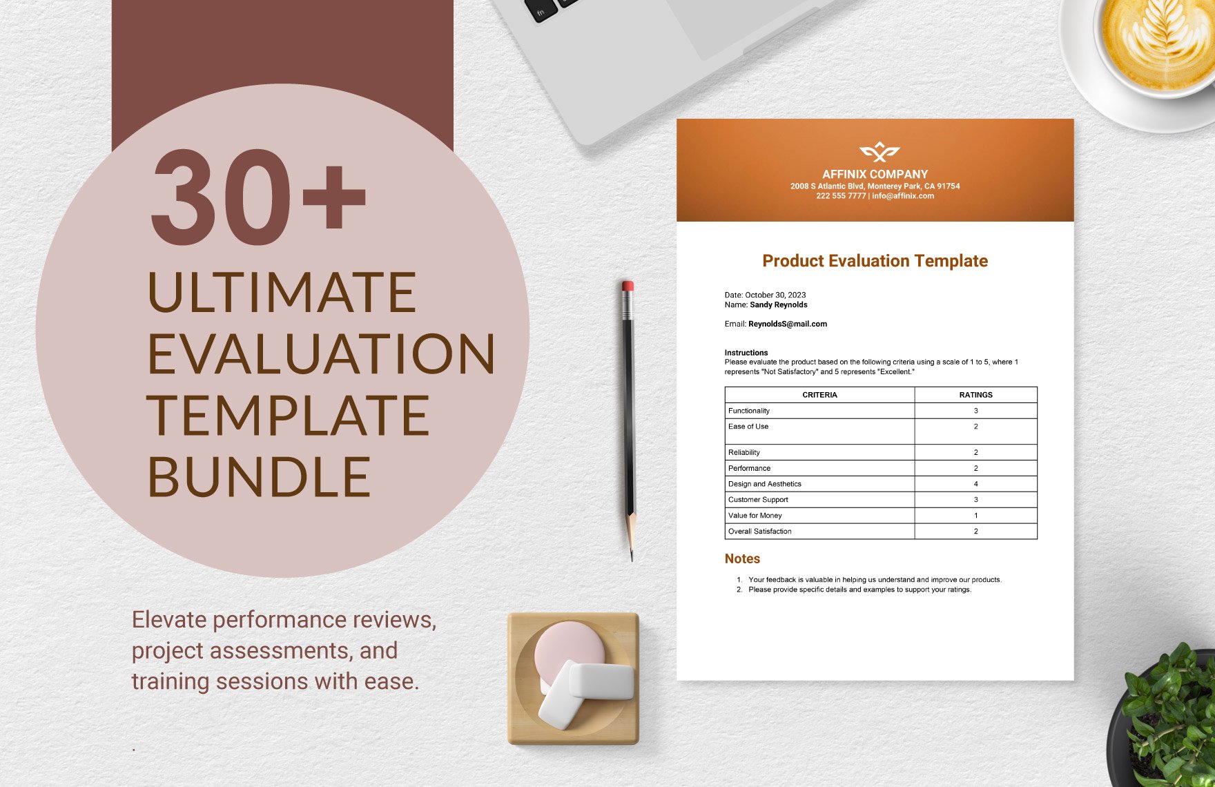 30+ Ultimate Evaluation Template Bundle