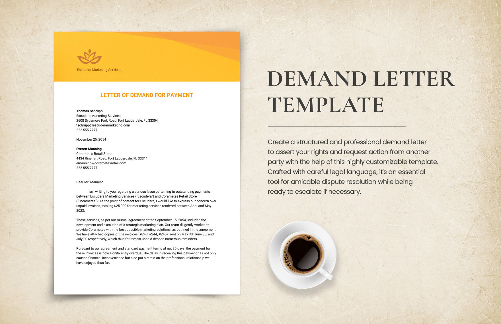 Free Demand Letter Template