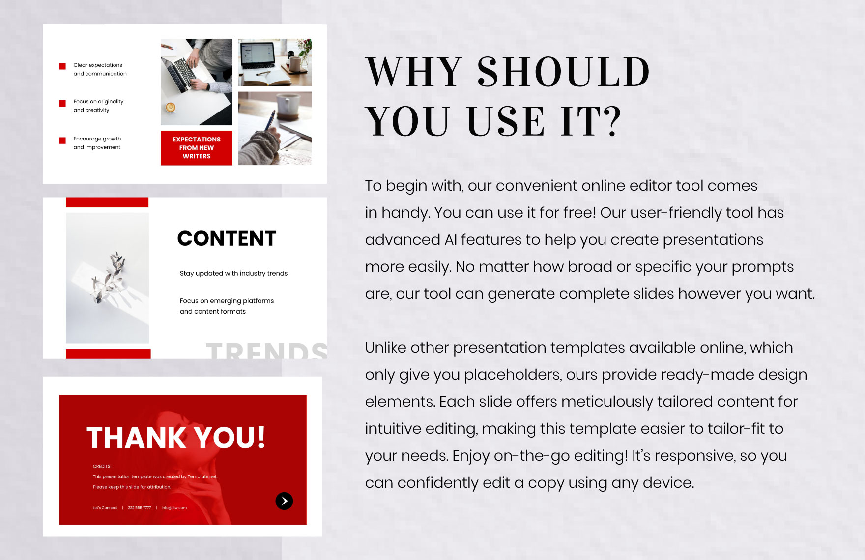 Free Self Introduction Presentation Template to Edit Online
