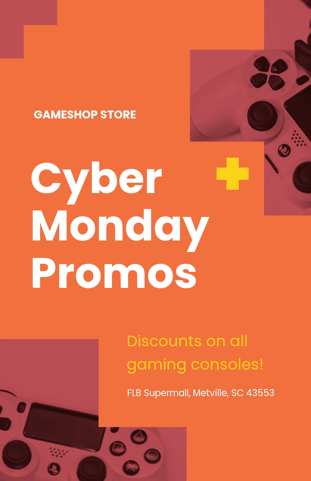 Free Cyber Monday Promotional Poster.jpe