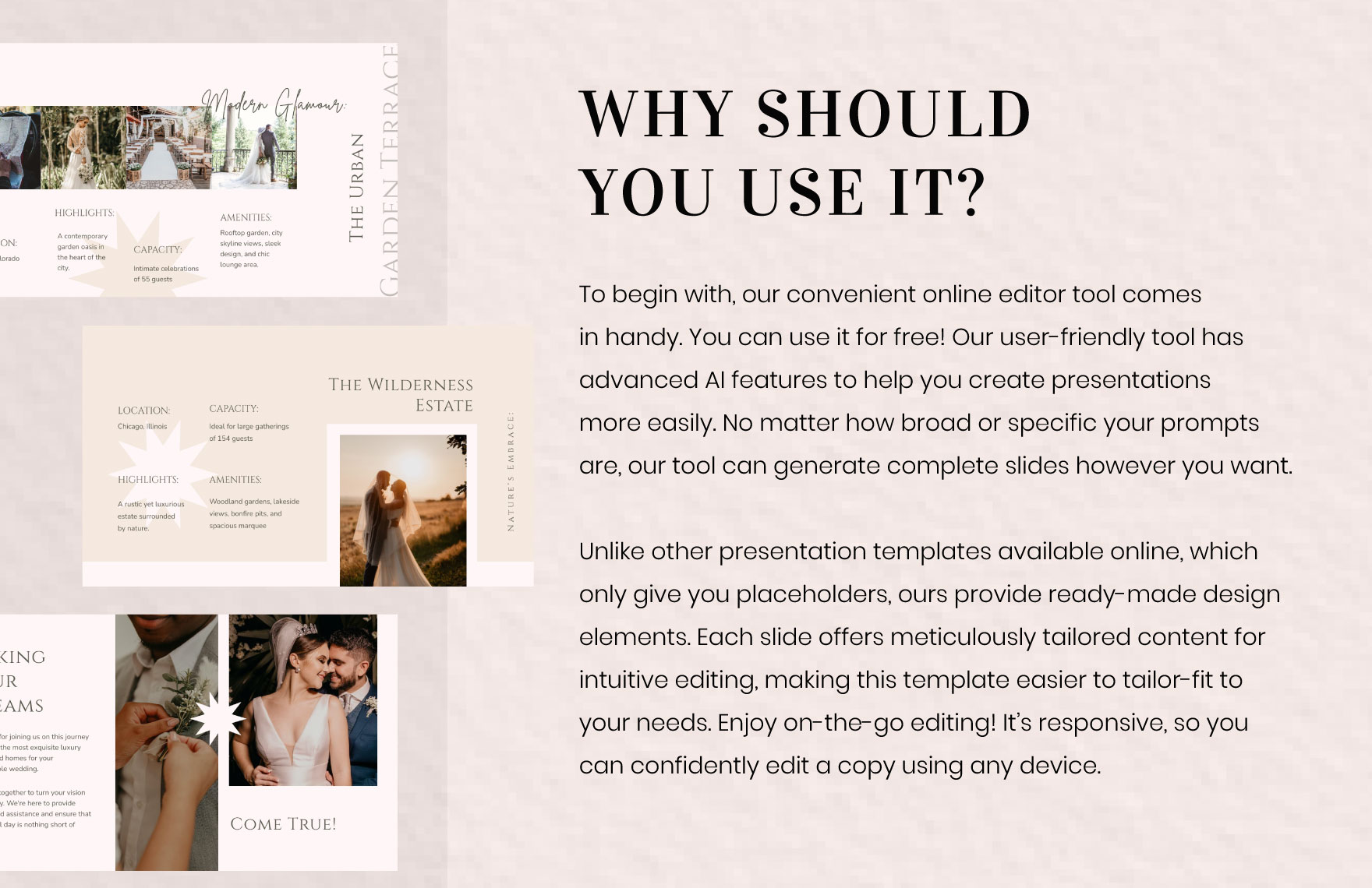 Free Luxury Presentation Template to Edit Online