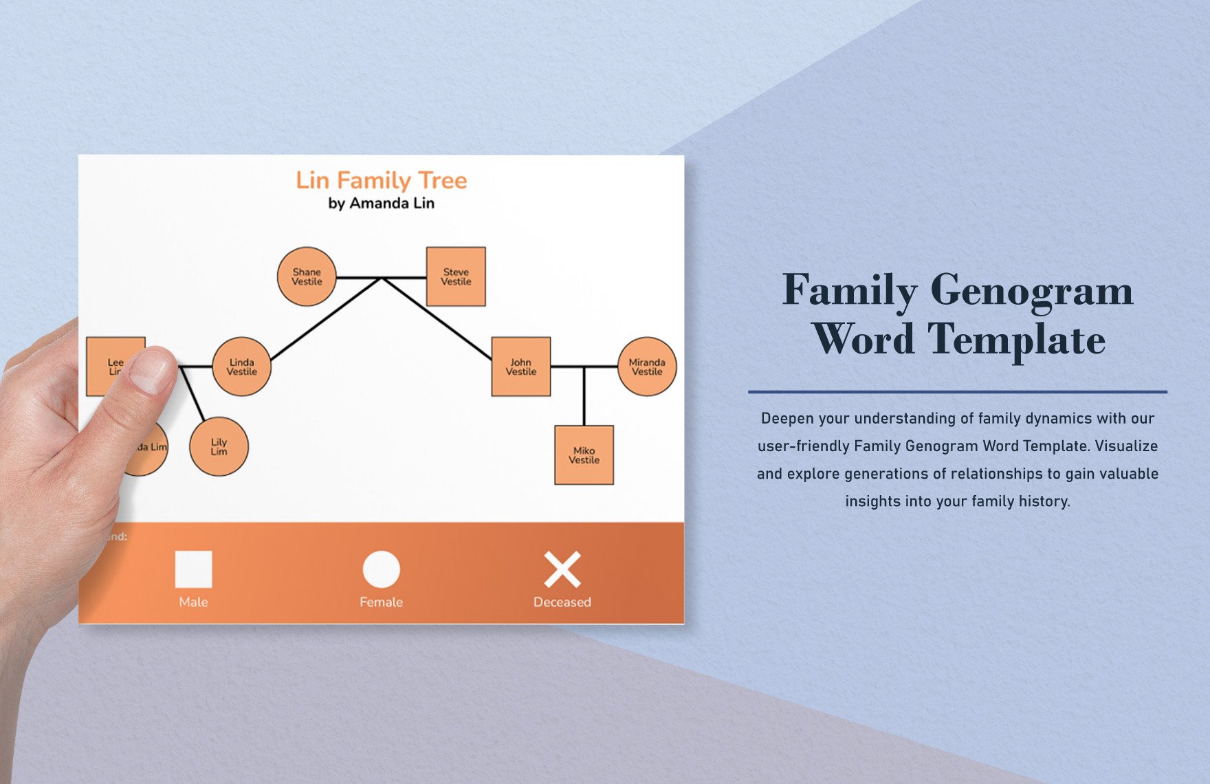 Family Genogram Word Template