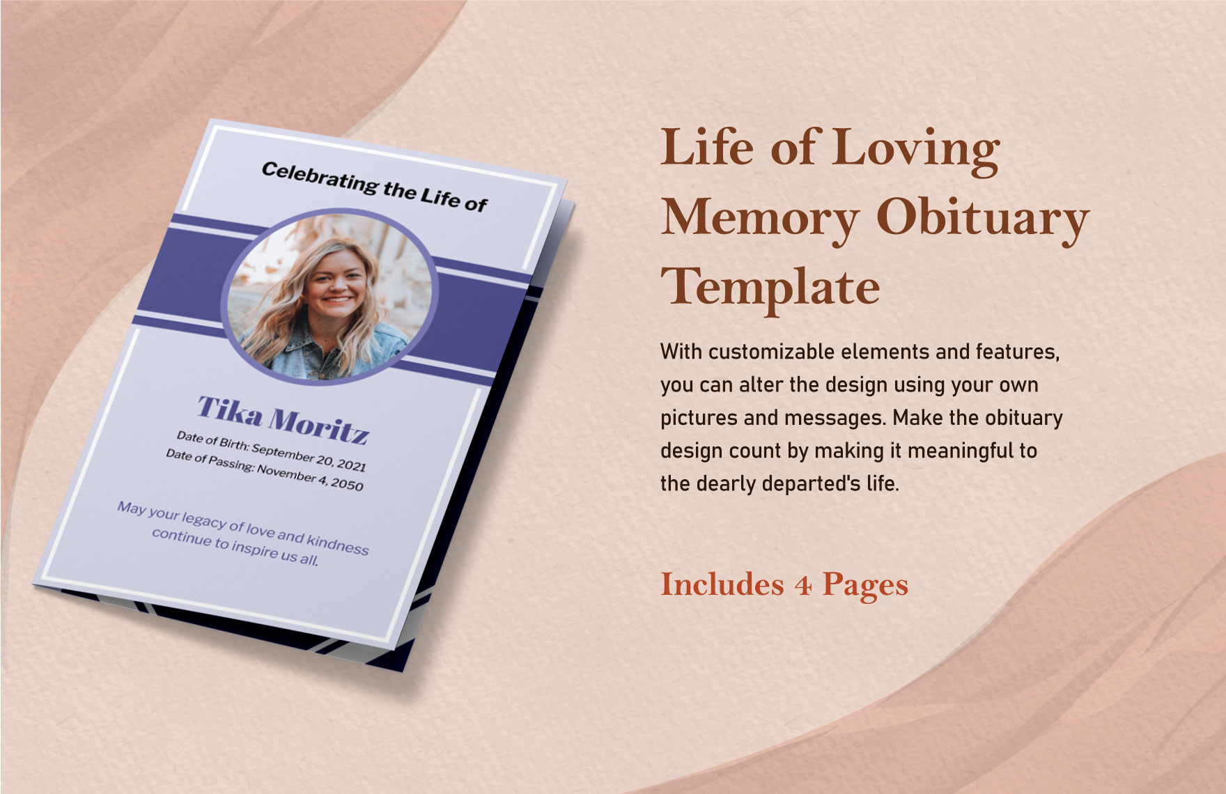 Editable Memory Templates In Word To Download Editable Memory Templates In Word To Download