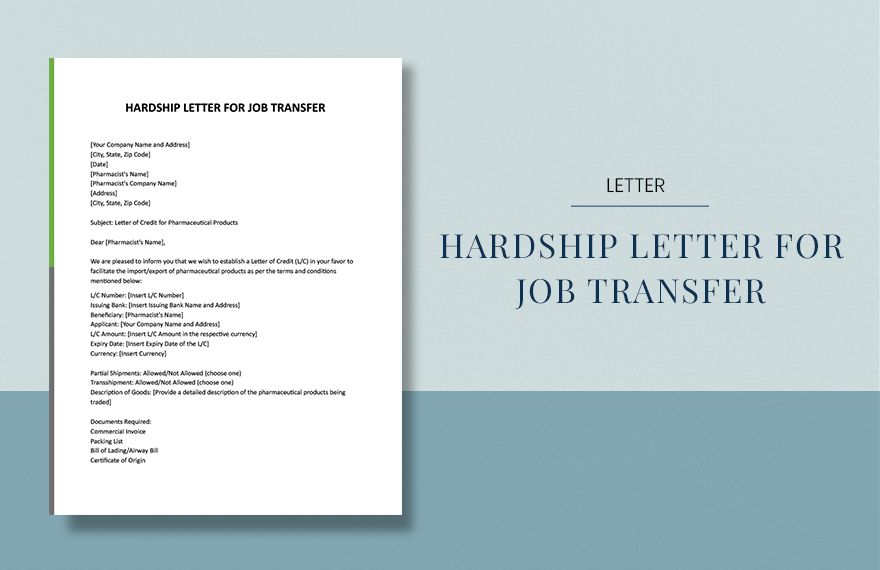 free-hardship-letter-for-job-transfer-download-in-word-google-docs