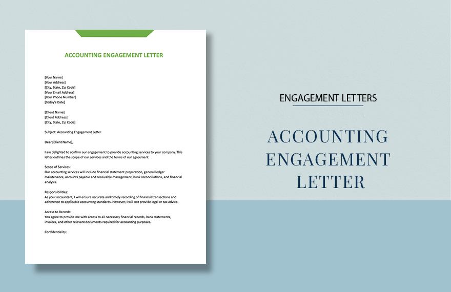 Accounting Engagement Letter