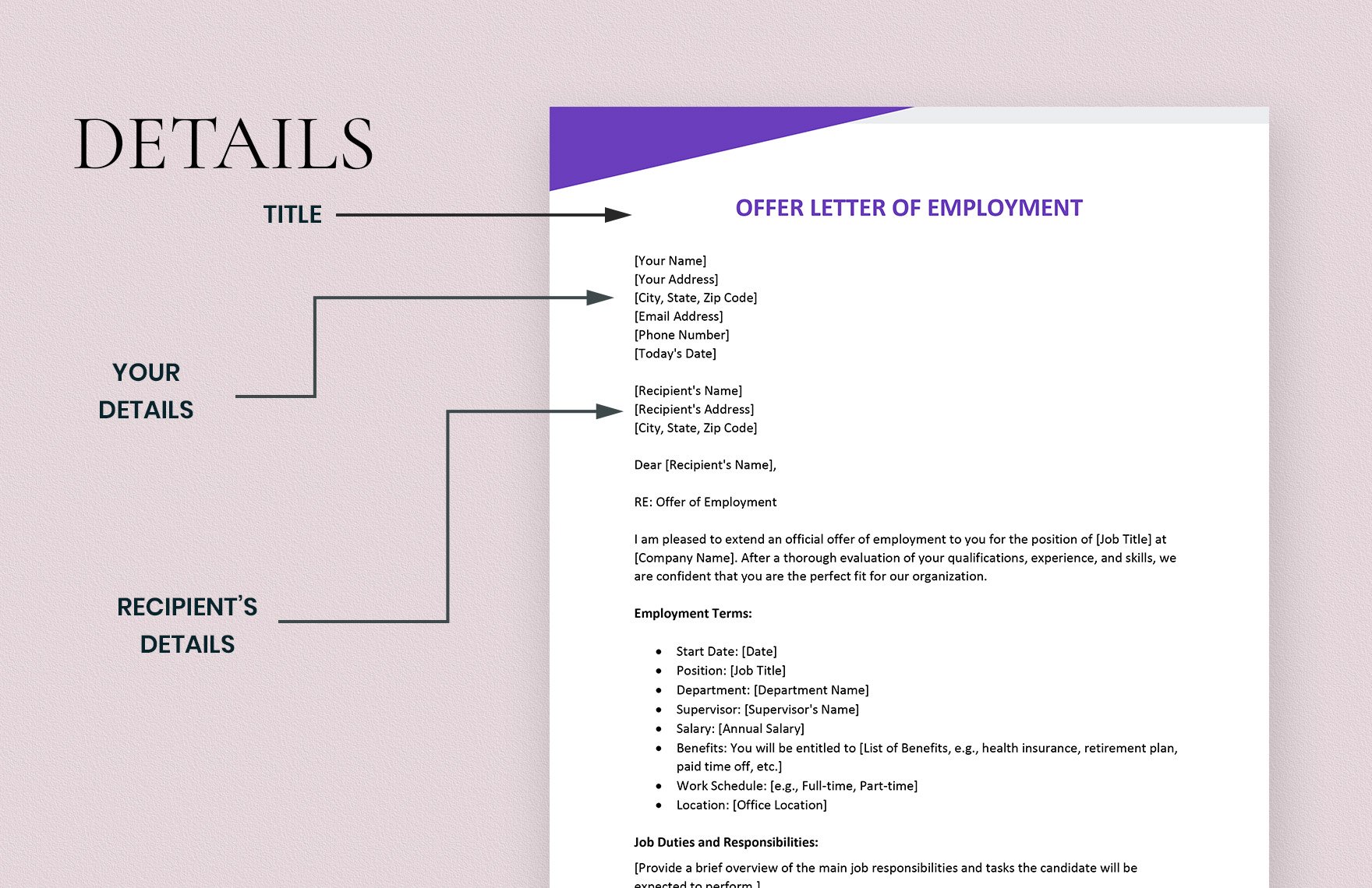 Offer Letter of Employment