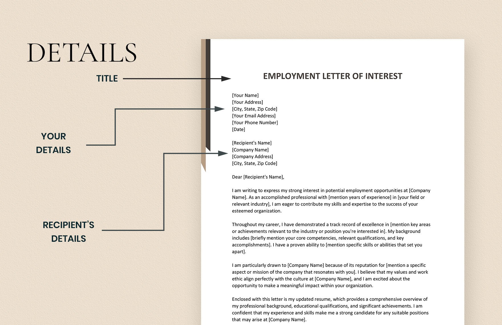 Employment Letter of Interest