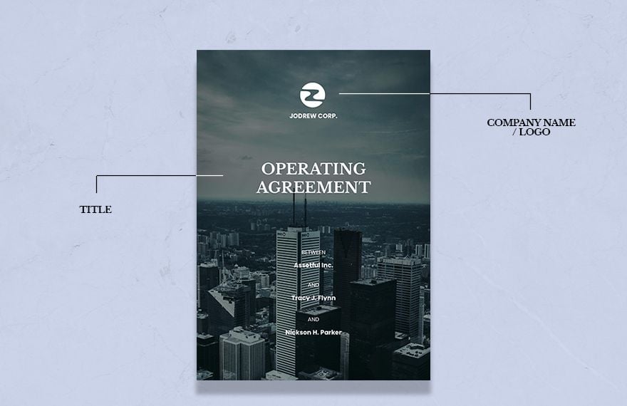 Operating Agreement Template