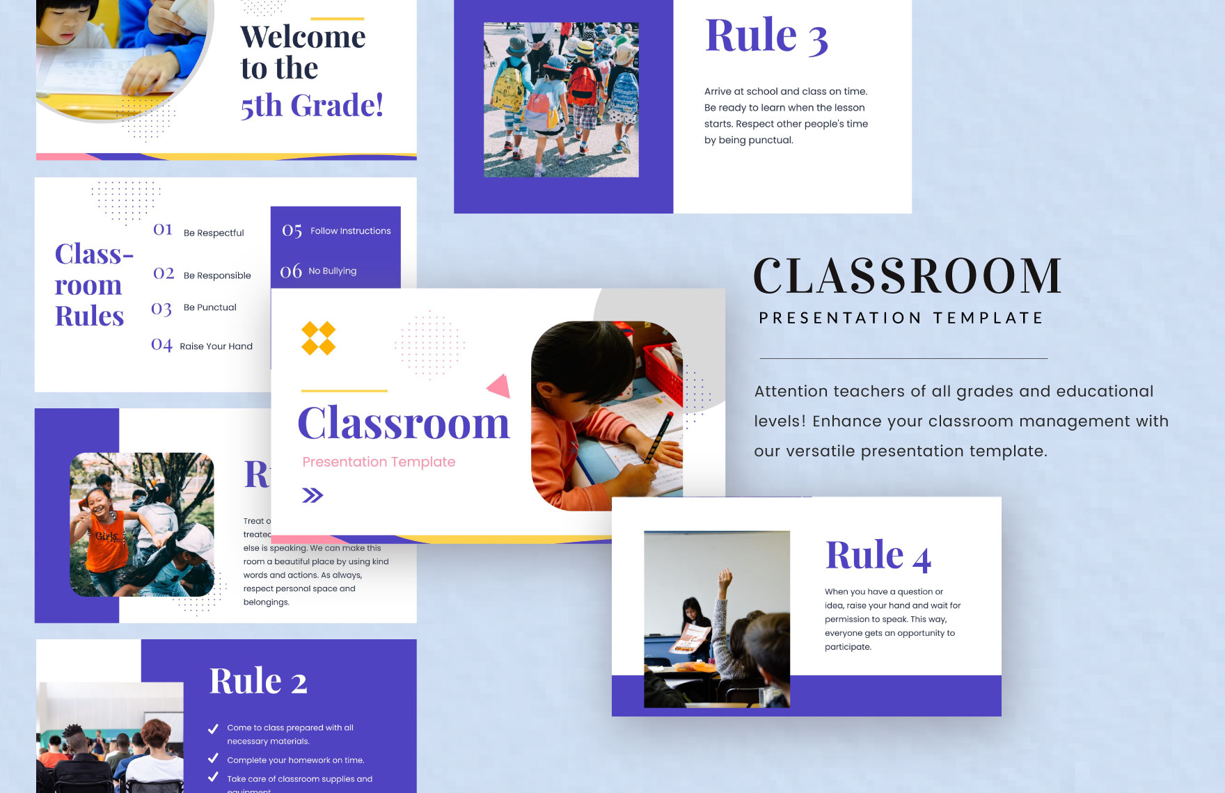 Classroom Presentation Template in PowerPoint, PDF, Google Slides, Apple Keynote - Download | Template.net