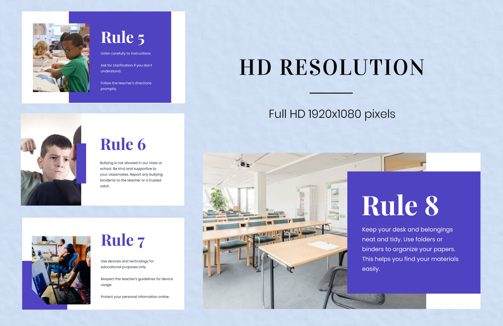 Free Classroom Presentation Template to Edit Online Free Classroom Presentation Template to Edit Online