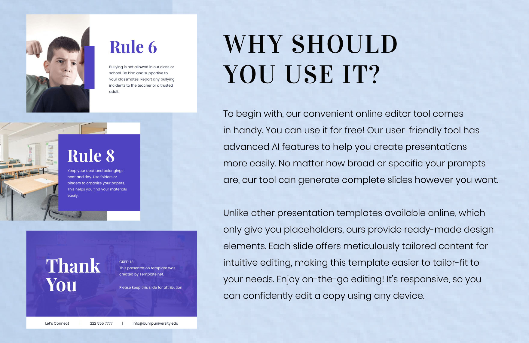 Free Classroom Presentation Template to Edit Online Free Classroom Presentation Template to Edit Online