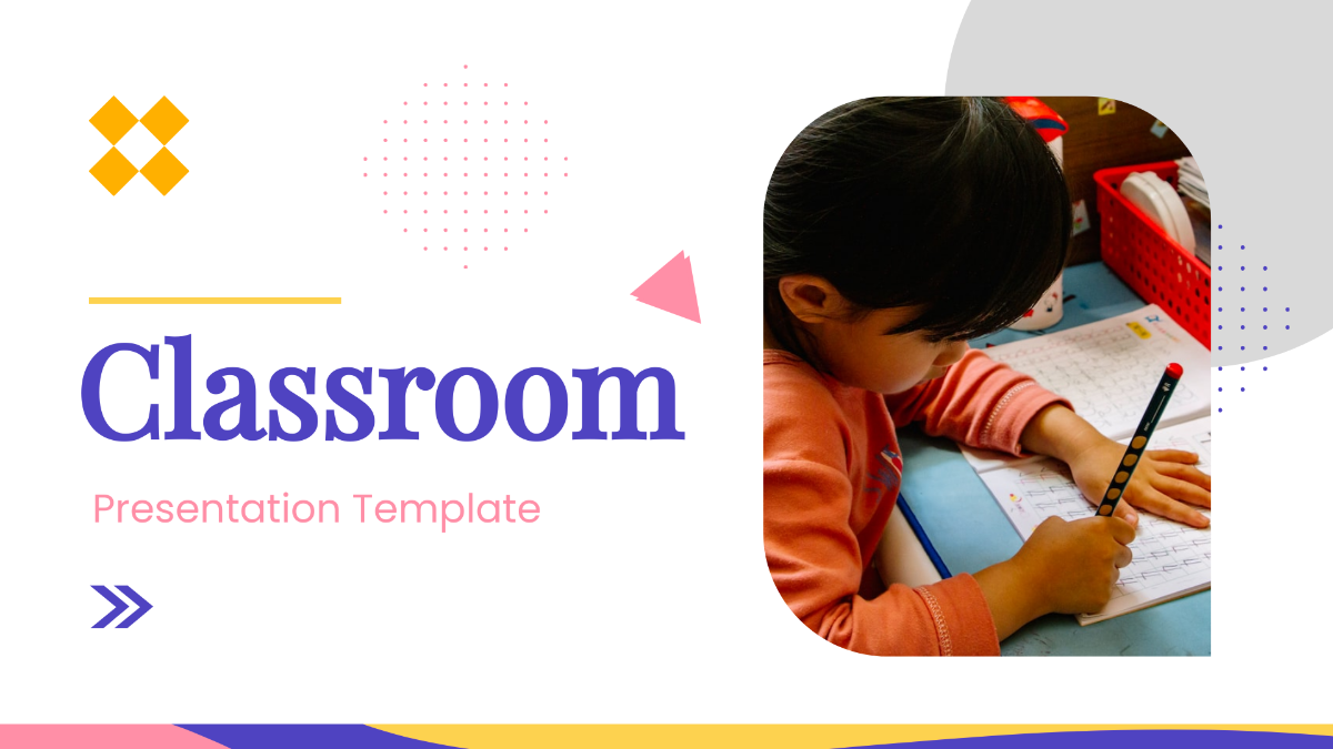 Free Classroom Presentation Template