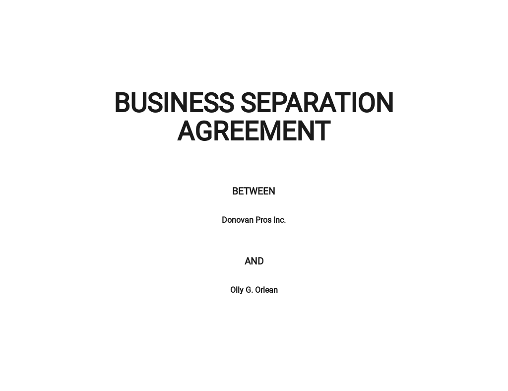 72+ FREE Agreement Templates - PDF | Word | Google Docs | Apple Pages ...