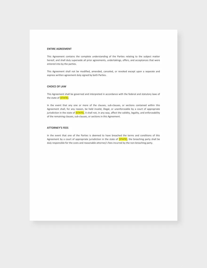 Release Agreement Template Download in Word, Google Docs, Apple Pages