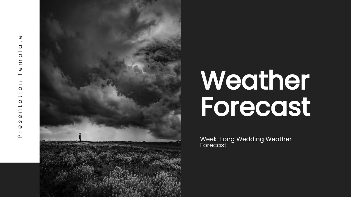 Weather Forecast Presentation