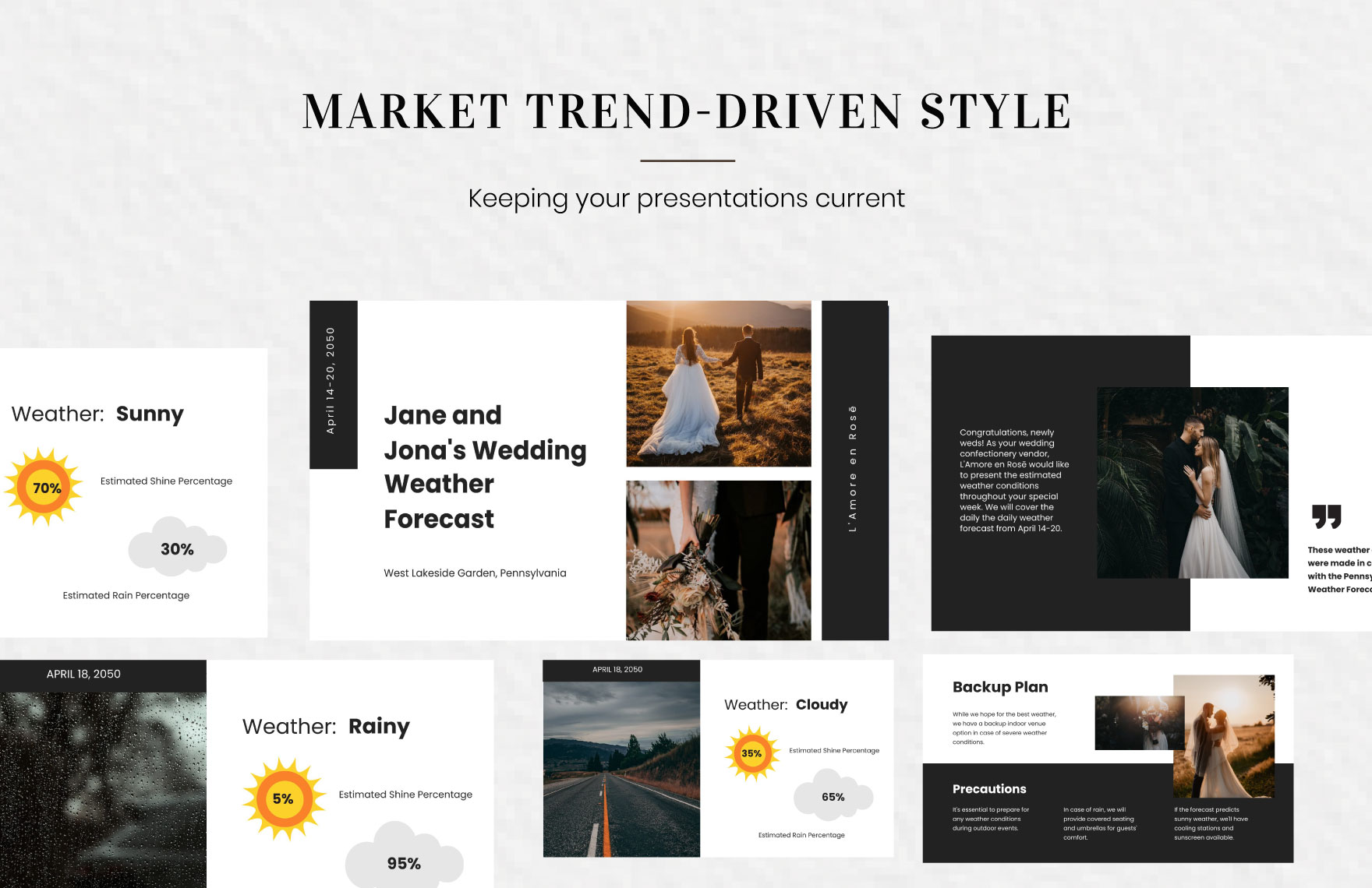 Free Weather Forecast Presentation Template to Edit Online