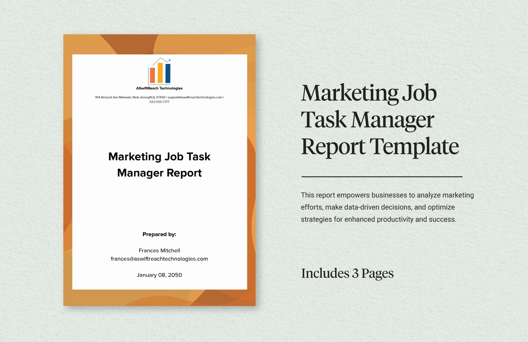 marketing-job-task-manager-report