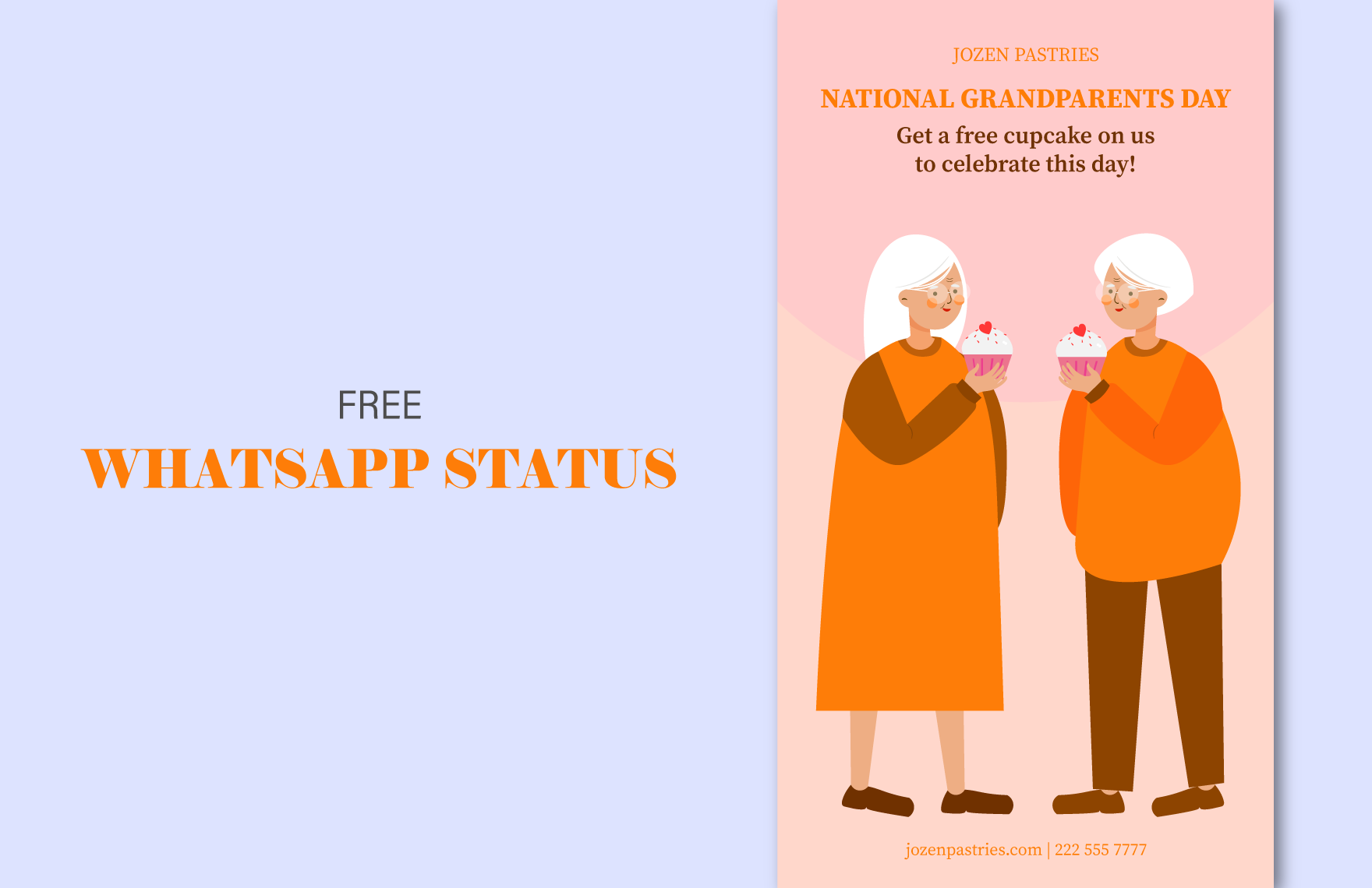Free National Grandparents Day  Whatsapp Status in PDF, Illustrator, SVG, JPG