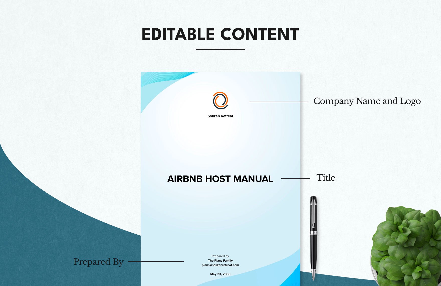 Airbnb Host Manual Template