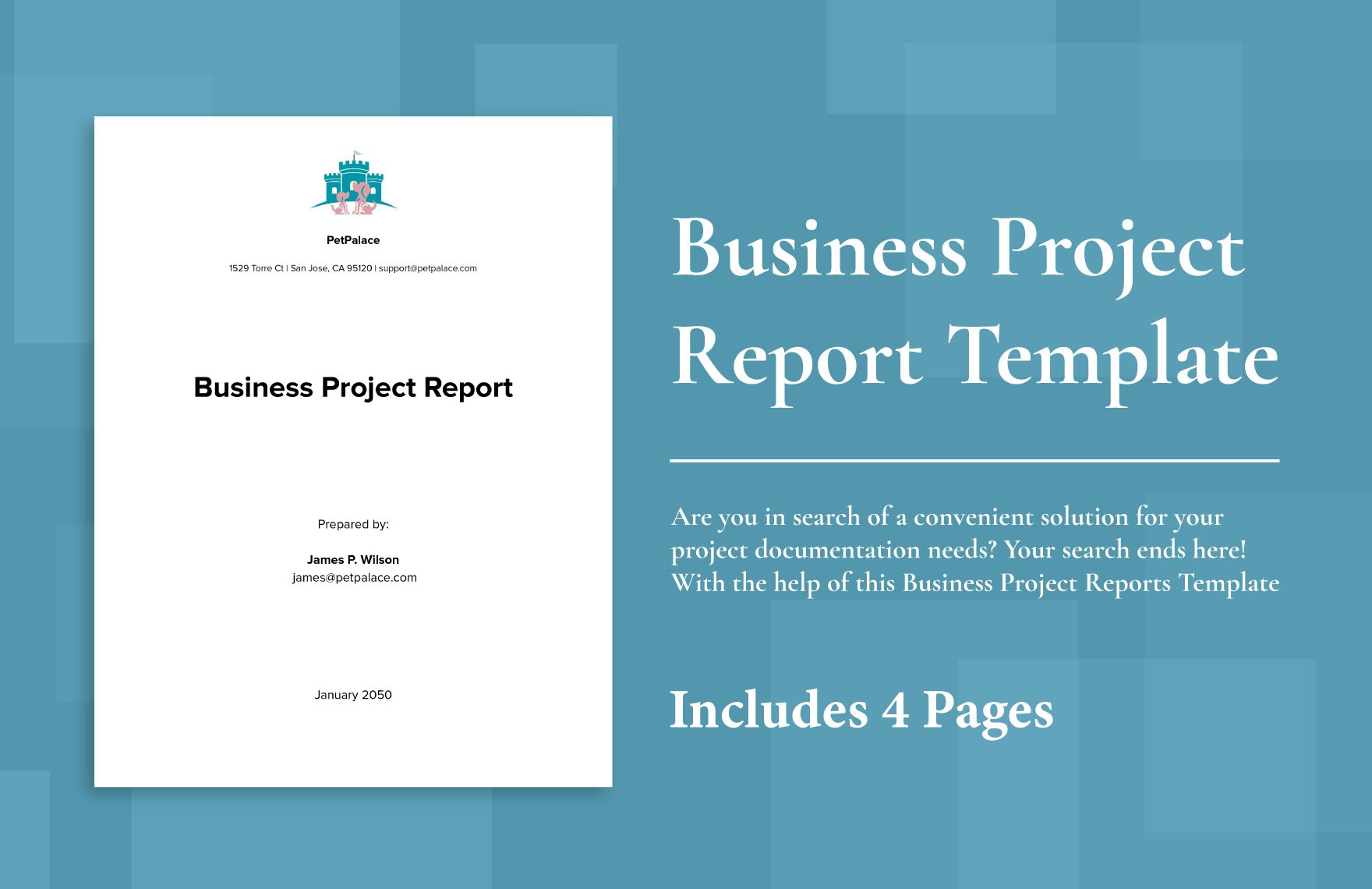 Business Project Reports Template