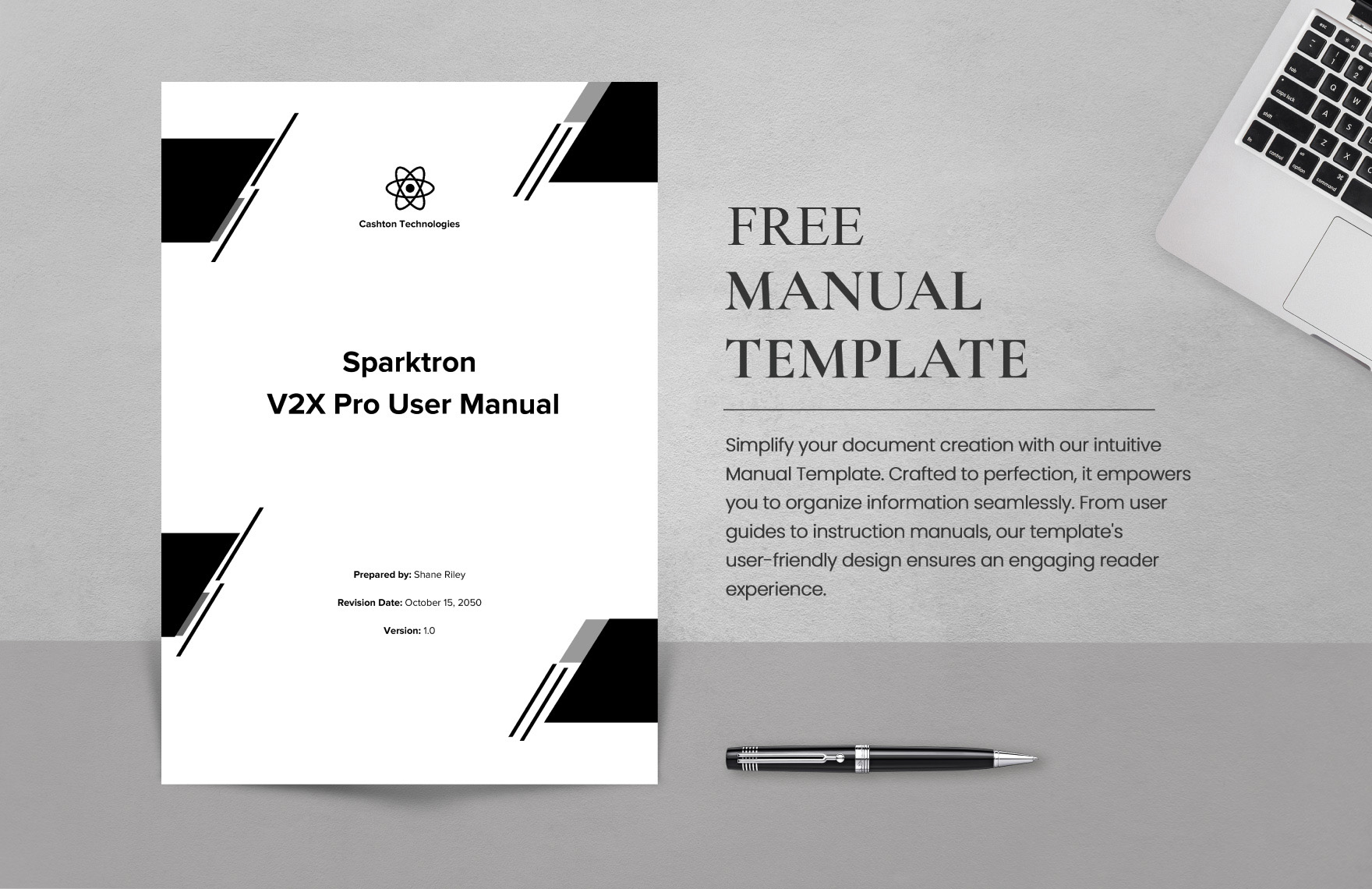 Free Editable Manual Templates in PDF to Download