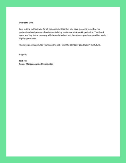 Real Estate Thank You Letter Template - Google Docs, Word | Template.net