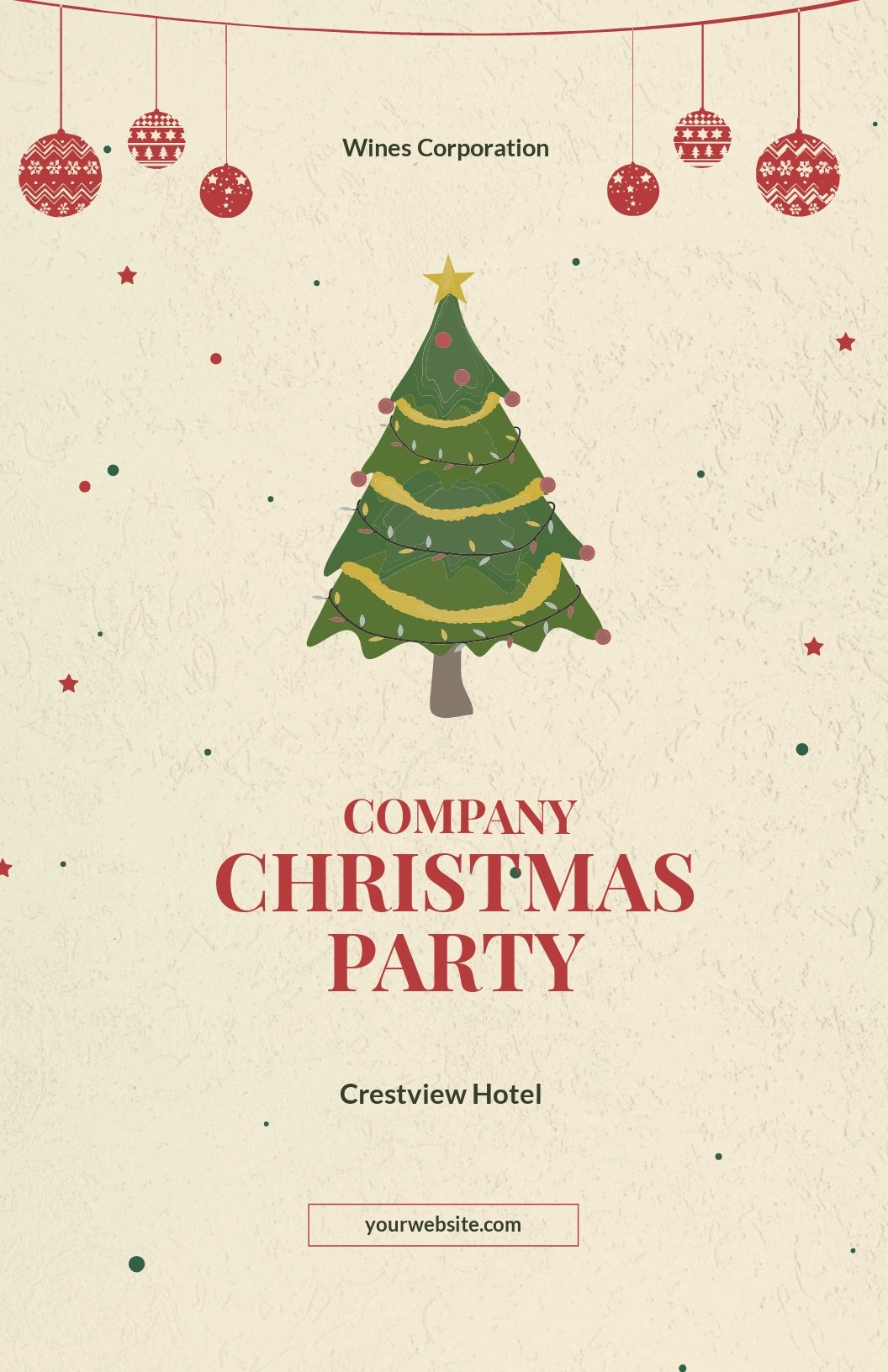 37 FREE Christmas Poster Templates Customize Download Template