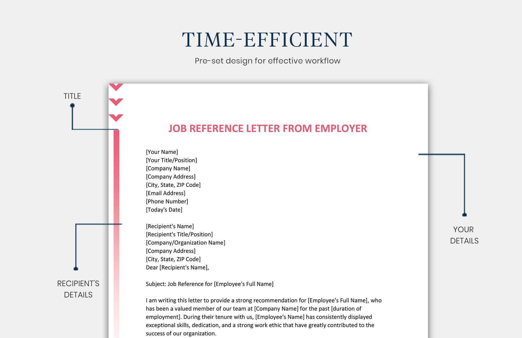 Job Reference Letter From Employer